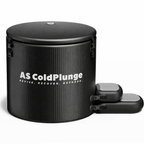 XL Ice Bath Tub for Cold Plunge, 120 Gal Ice Plunge Tub with Insulated Lid, Step Stool, Portable Inflatable Ice Pod Plunge Barrel, Easy Chiller Connection, Cold Therapy Indoor Outdoor