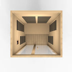 Dynamic Infrared Santiago 2 - Person FAR Infrared Sauna in Hemlock