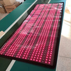 Home Use Full Body Sport Exercise Yoga Mat 660/850Nm Infrared Red Light Therapy Blanket 1260 Leds for Pain Relief Weight Loss