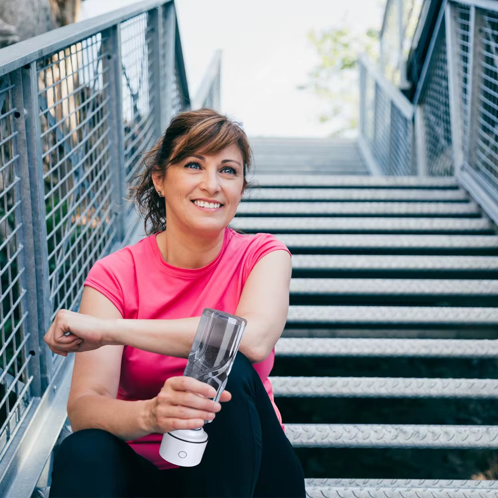 Hydrogen Rich Water Generator Bottle Japan Nano H2 Cup Black Gold Ionic Alkaline anti Aging Ionizer Hydrogen Respiratory