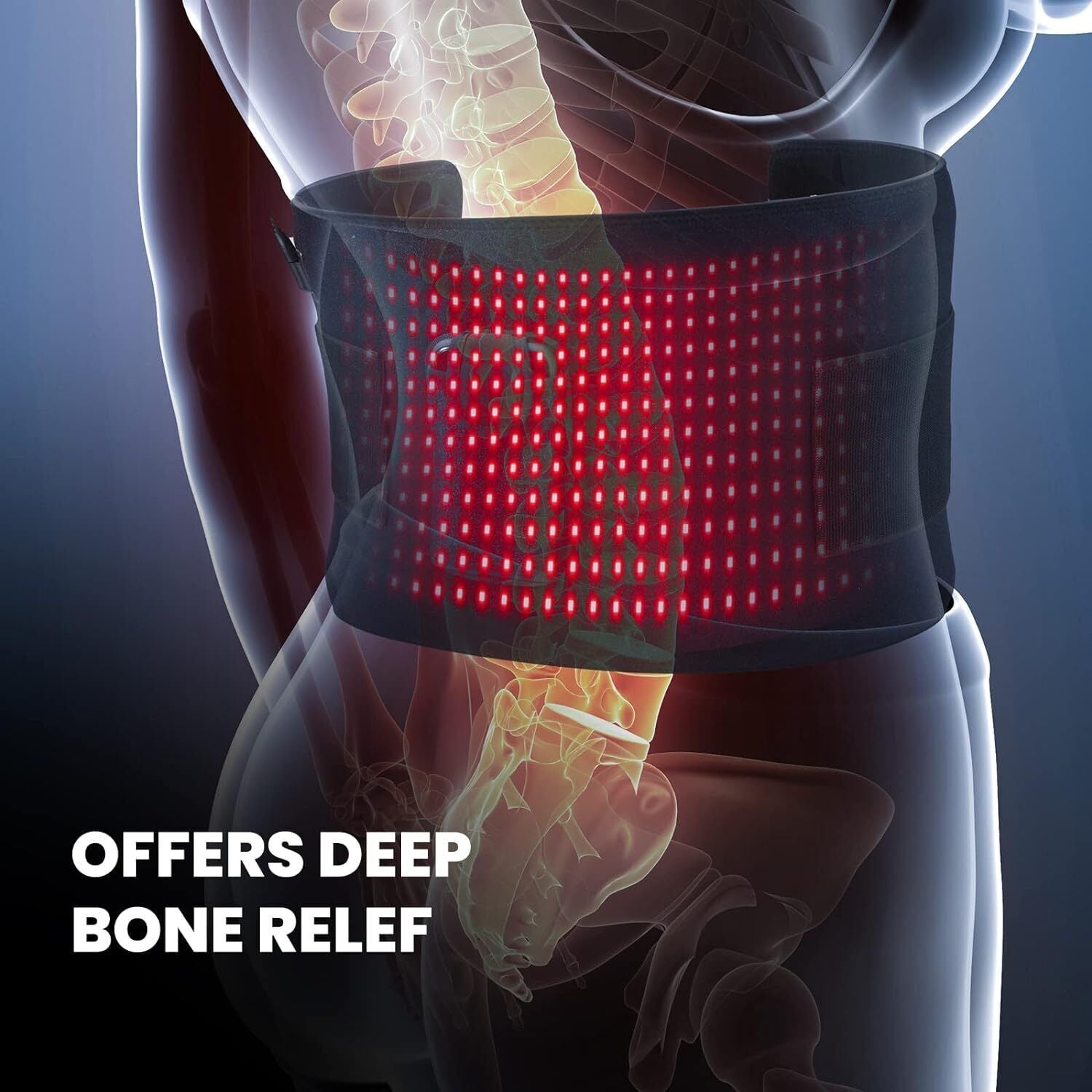 Red Light Therapy Pad Mat LED Infrared Full Body Device Back Muscle Pain Relief