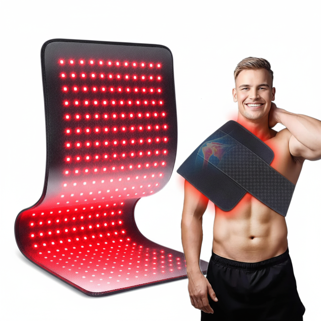 Red Light Therapy Pad Mat LED Infrared Full Body Device Back Muscle Pain Relief
