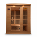 Dynamic Infrared 3 - Person FAR Infrared Sauna in Hemlock